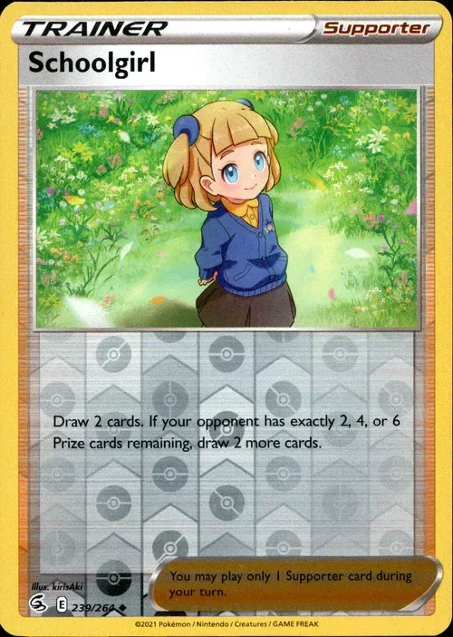 Producto - Schoolgirl - 239/264 - Fusion Strike - Reverse Holo