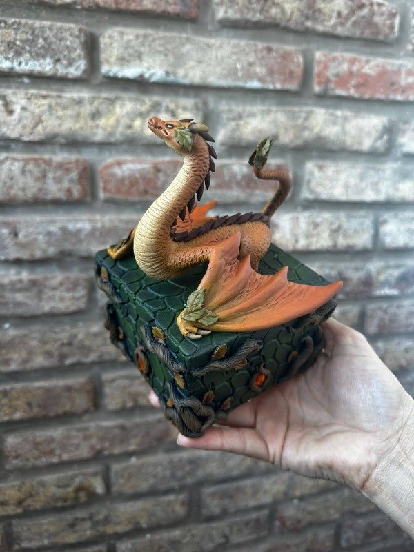 Producto - Cajita alhajero con dragón