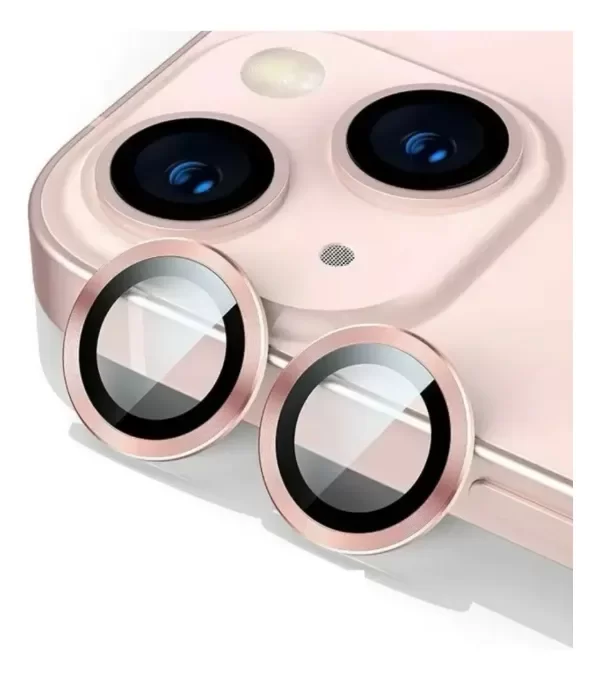 Producto - Protector de cámara Liso Rosa Metalizado Para Xiaomi Note 14 Pro