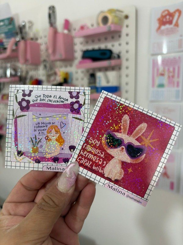 Producto - Tags Glitter Frases