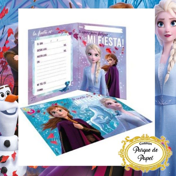 Producto - Invitación Frozen (x10 u.)