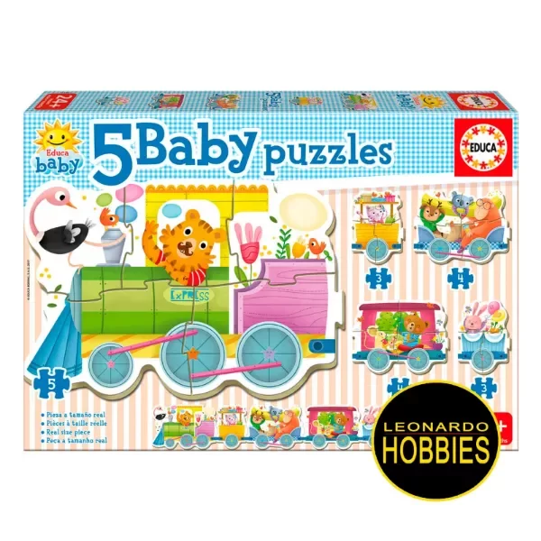 Producto - 5 Baby Puzzles Educa 18049