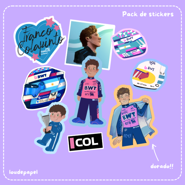 Producto - Especial Roadshow - Pack de stickers (Leer descripción)
