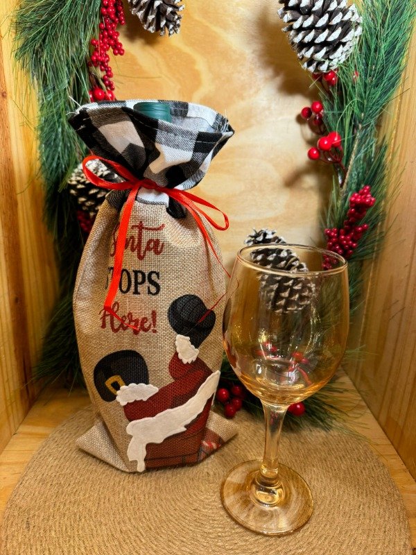 Producto - Cubrebotella Santa Stop Here (Efectivo: 13.200)