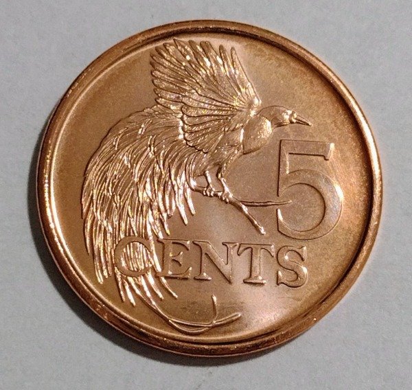 Producto - Trinidad y Tobago 5 cents 2017