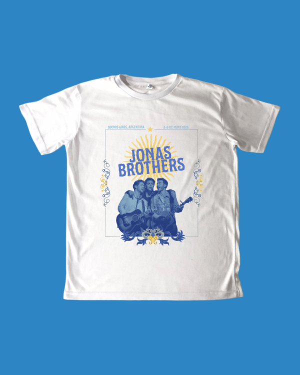 Remera Poster Argentina - Jonas Brothers
