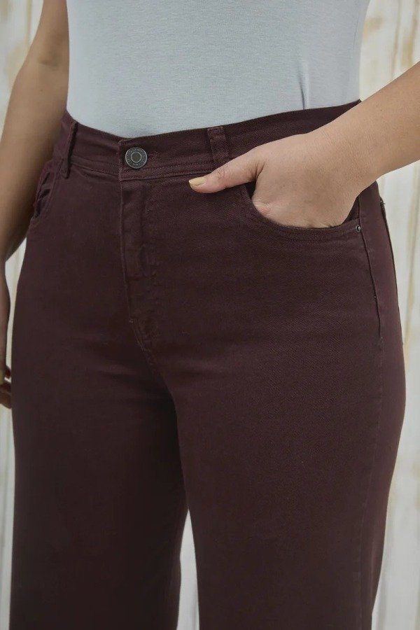 Producto - Jean WIDELEG CENITHO bordo - elastizado - 3