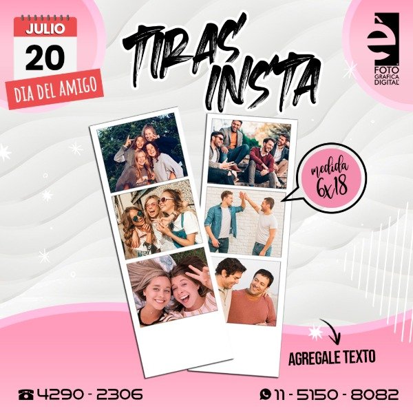 Producto - Tiras INSTA / día del amigo