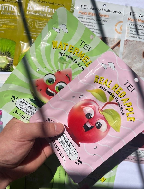 Producto - Mascarilla Facial Tei Surtidas pack x12 unidades