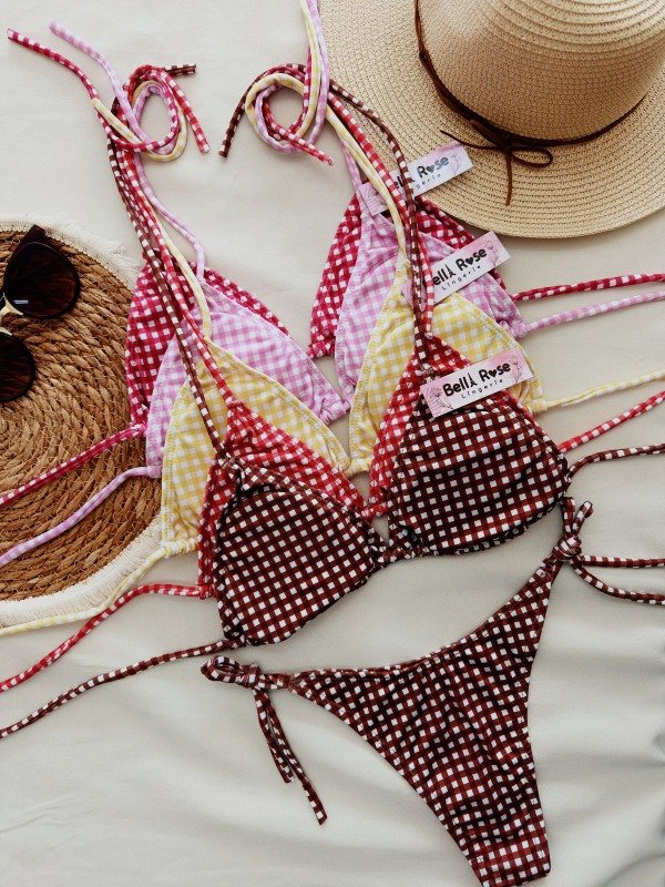 Producto - ART 1180 - PACK X4 (Bikini cuadrille)