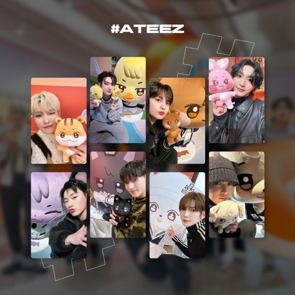 Producto - Photocards Ateez - 'Aniteez'