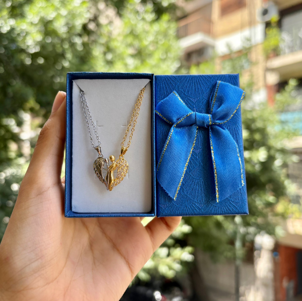 Producto - Collares ángeles para compartir imantados