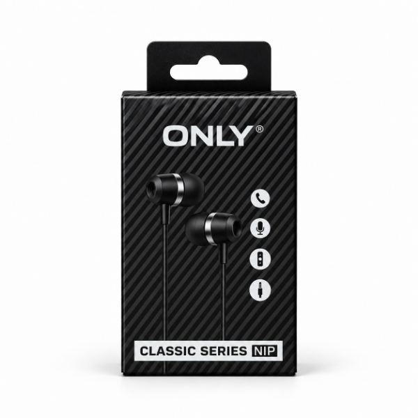 Producto - ONLY Classic Series NIP - Auriculares 3.5 mm negros - 0