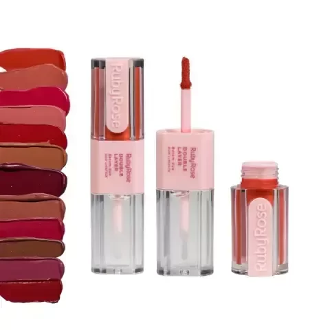 Producto - Labial Double Layer - Ruby Rose