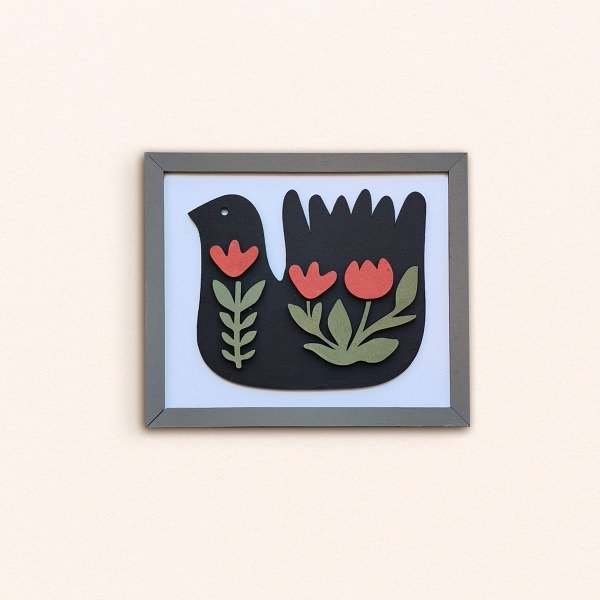 Producto - Pajarito floral 2