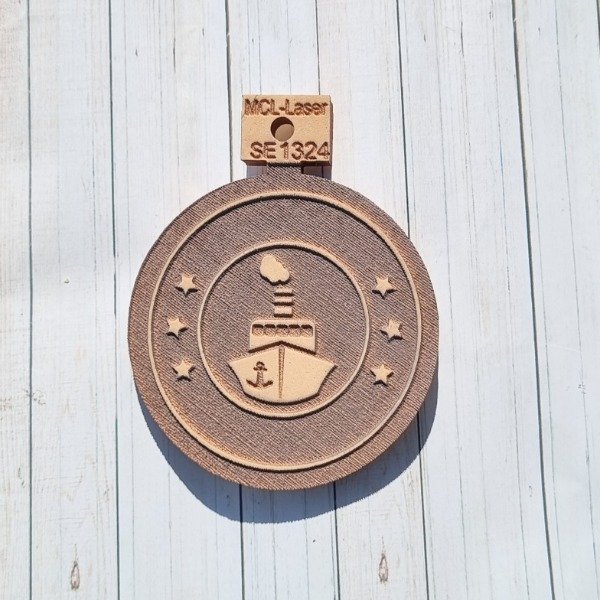 Producto - SE 1324  de 6 cm cm Sello Marino