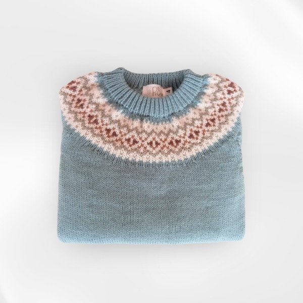 Producto - Sweater celeste T4