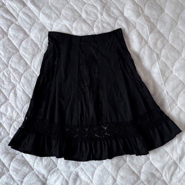 Producto - black romantic skirt