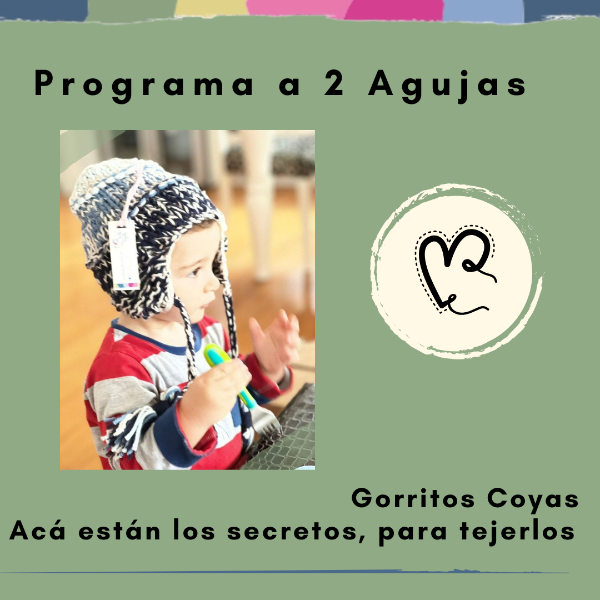 Producto - Tutorial gorritos para que puedas hacer losGorritos Coyas Tejidos a 2 agujas