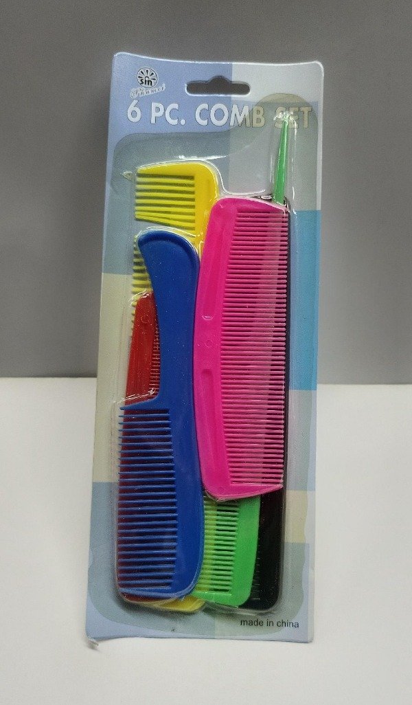Producto - Peine Color Blister x 6