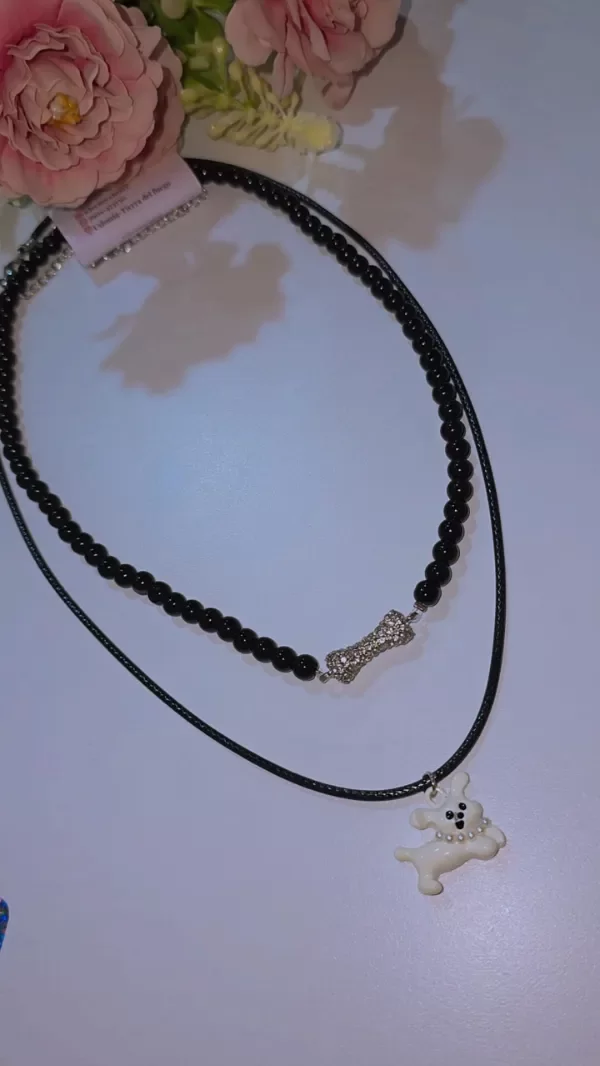 Producto - Collar doble perrito AQ