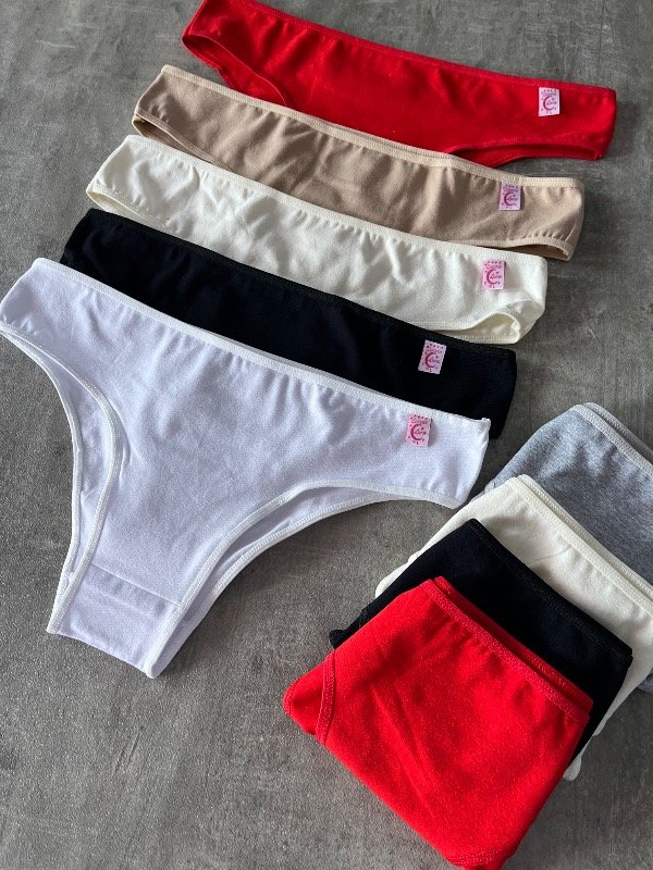 Producto - Vedetina algodón con lycra talle 44/46 (PACK X3 MINORISTA) - 0