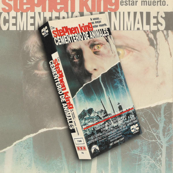 Producto - Cementerio de Animales (1989) Caja repro