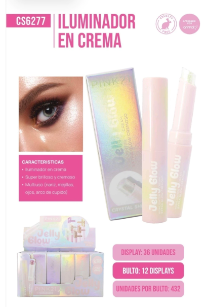 Producto - Iluminador Jelly Glow PINK 21