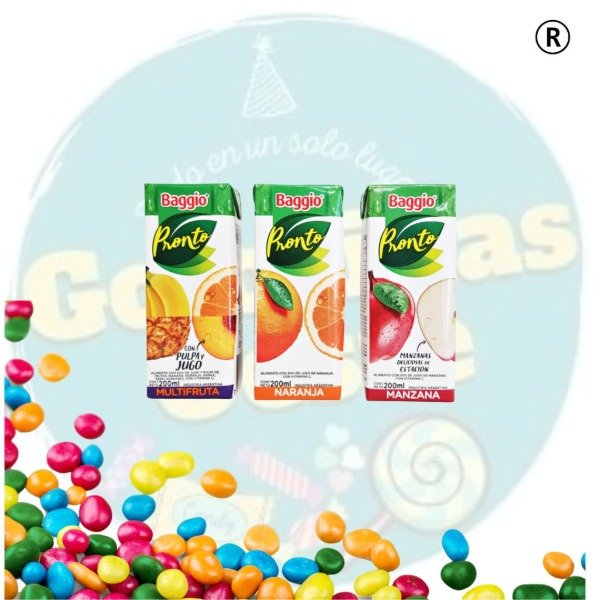Producto - Jugo Baggio 200 ml x10