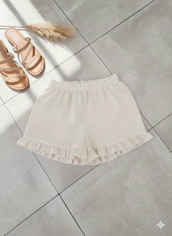 Producto - Short volados natural