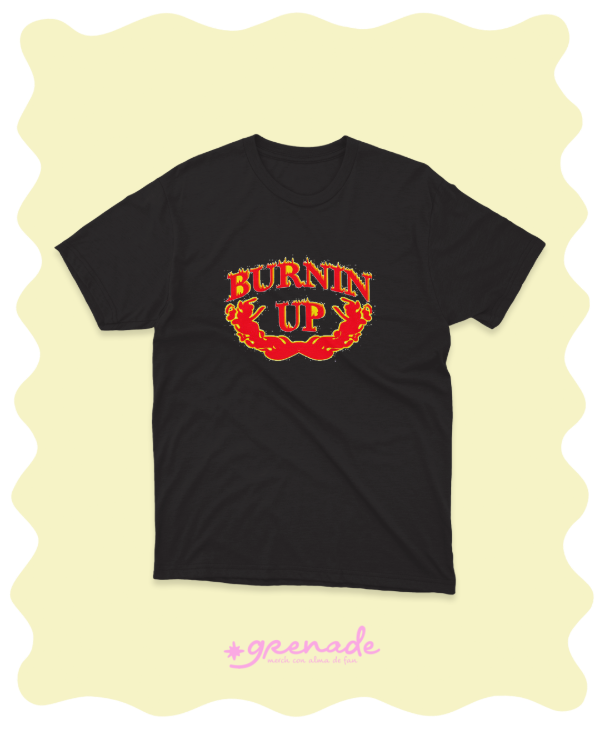 Remera "burnin up"
