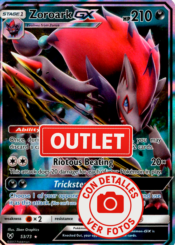 Producto - OUTLET Zoroark GX - 53/73 - Shining Legends - Holo