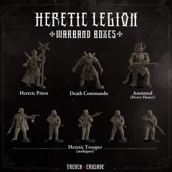 Producto - Trench Crusade - Heretic Legion Warband