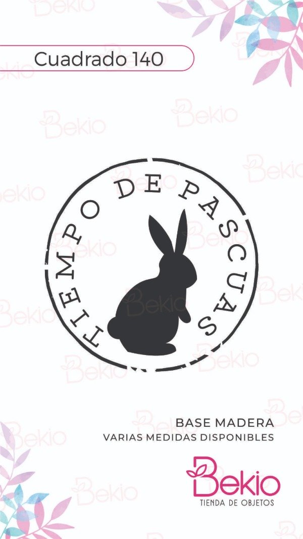 Producto - Sello Cuadrado 140 - Pascuas