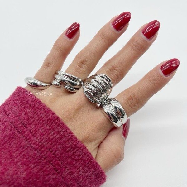 Producto - Anillos Chunky - Talle 18