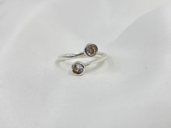 Producto - Anillo abierto doble cubic