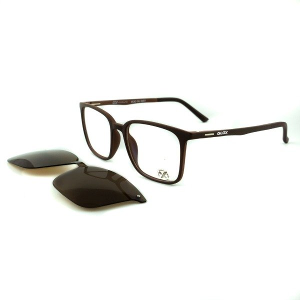 Producto - Glox Clip-On NU 2451 Cuadrado Habano - 0