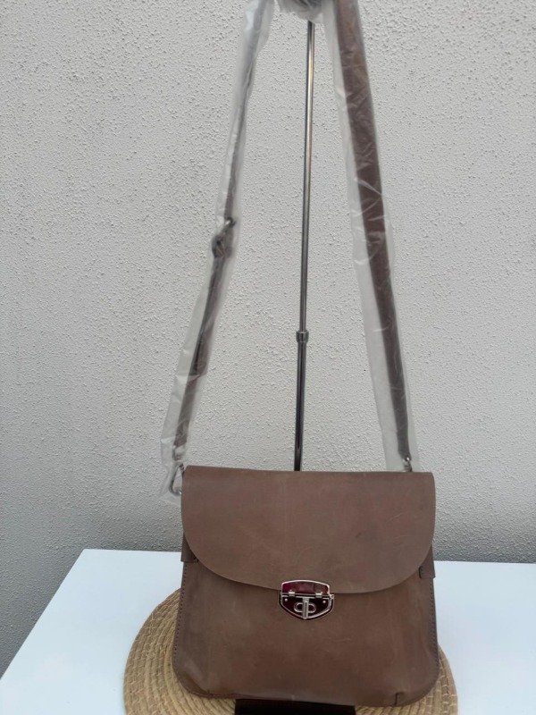 Producto - MINI BAG ZOE DE CUERO COLOR VISON