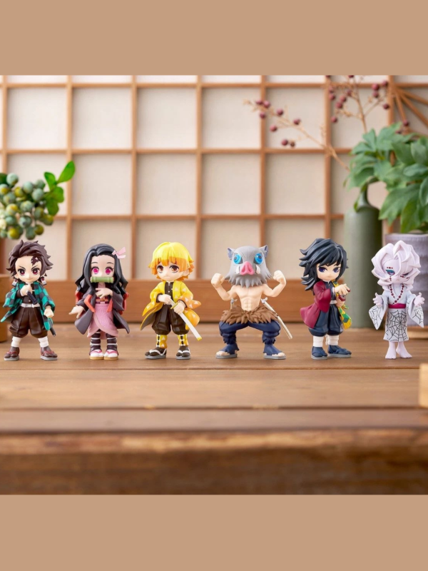Producto - Demon Slayer set x6 (9CM) - Figura Demon Slayer - Nirostoys
