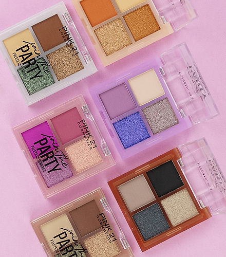 Producto - Cuarteto de sombras matte y satinadas  6 tonalidades disponibles Pink 21