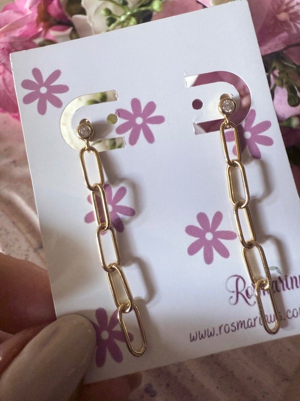 Producto - Aros Susi con cadena