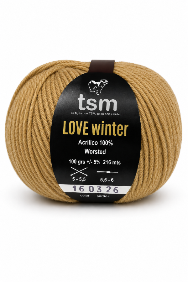 Producto - LOVE WINTER - 16 CAMEL