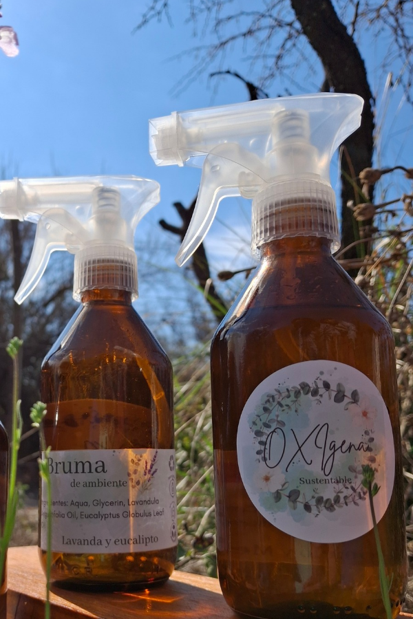 Producto - Bruma ambiente - Lavanda / Eucalipto con pulverizador