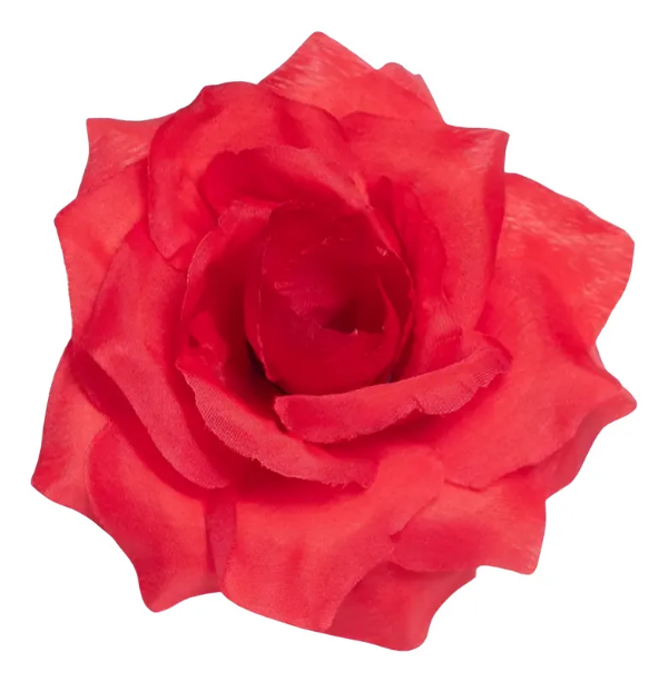 Producto - Pack x 10 Flor 10 Cm Con Pinza Negro - Rojo - Blanco A ELECCIÓN - 1