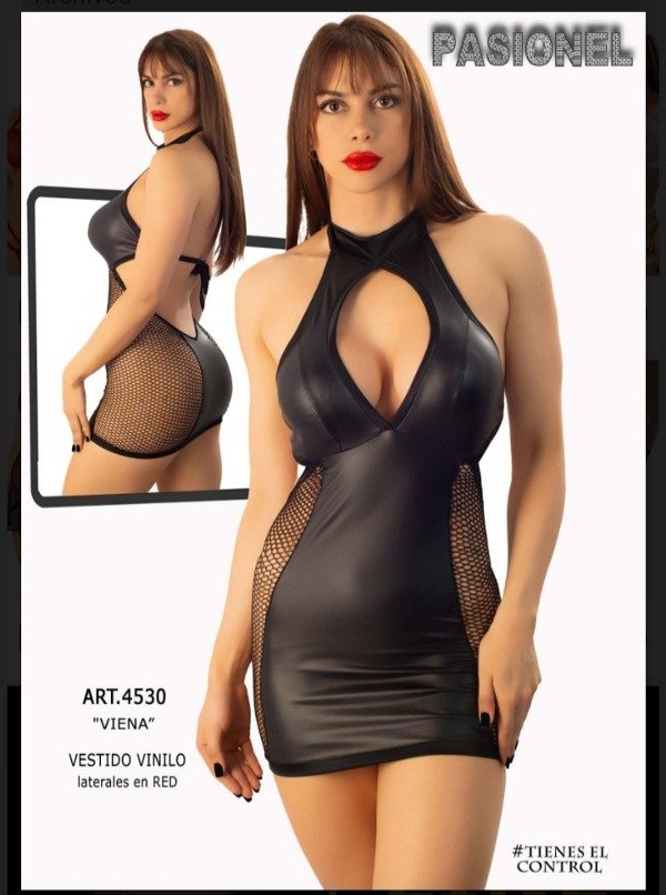 Producto - Vestido vinilo red viena