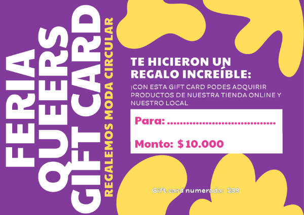 Producto - Gift Card 10.000