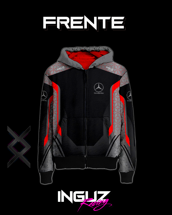 Producto - CAMPERA MERCEDES BENZ ROJA - 1