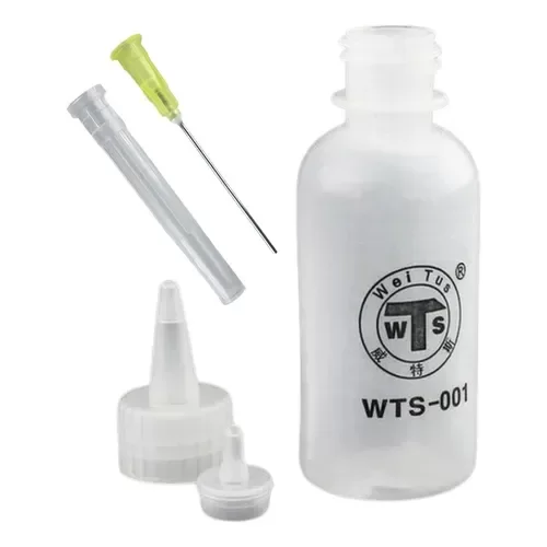 Producto - Botella Dispenser Plastica con Aguja 50ml WTS 001
