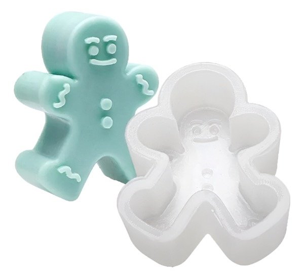 Producto - MOLDE SILICONA MUÑECO DE JENGIBRE