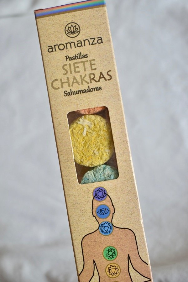 Producto - Pastillas 7 chakras Aromanza